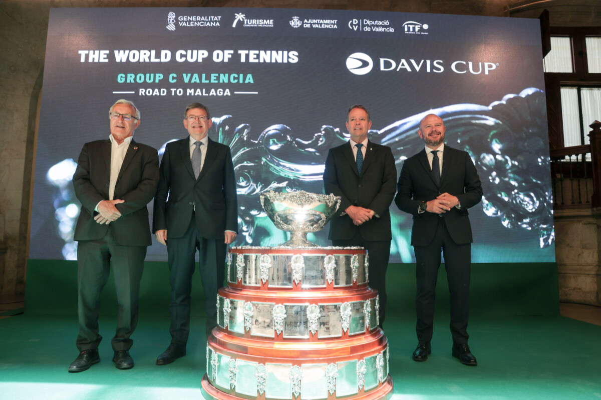 Presentación de la Copa Davis en Valencia